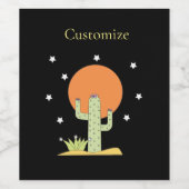 デザートサボスサンサンサンサンサンサンサンサンサンサンコーブ ワインラベル (シングルラベル)