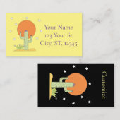 デザートサボスサンサンサンサンサンサンサンサンサンサンコーブ 名刺 (正面/裏面)