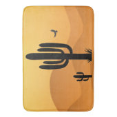 デザートサボスデザイン バスマット (正面縦)