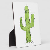 デザートサボスデザートプラントサボスツリーデザイン フォトプラーク (側面)