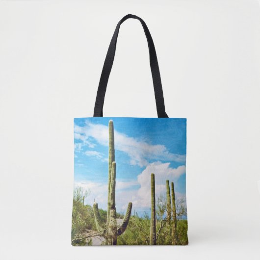 デザートサボストート トートバッグ (正面)