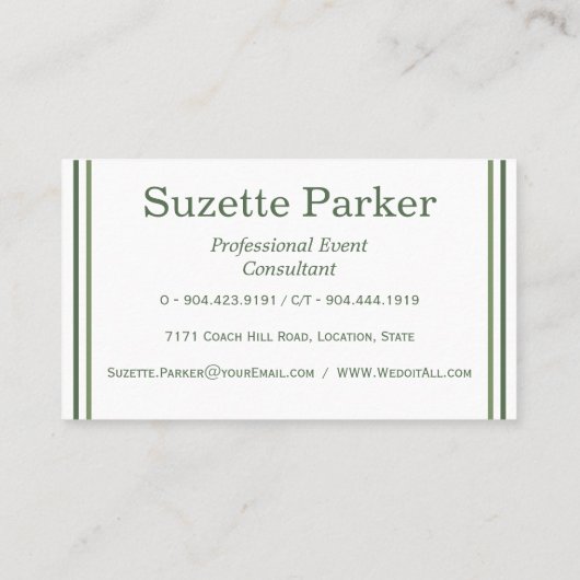 デザートサボスフラワーイベントプランナー 名刺 (裏面)