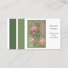 デザートサボスフラワーイベントプランナー 名刺