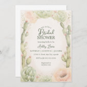 デザートサボスブライダルフィエスタシャワー 招待状 (正面/裏面)