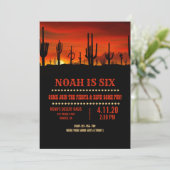 デザートサボス招待状 招待状 (スタンド正面)