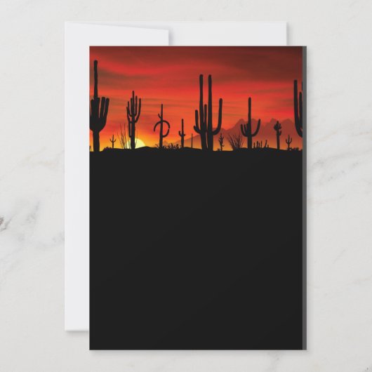 デザートサボス招待状 招待状 (裏面)