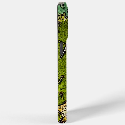 デザートサボテン梨の装飾デジタルアート Case-Mate iPhoneケース (裏面 / 右)