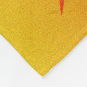 デザートサンサボッツココペリサウスウエストトライバル フリースブランケット (角)