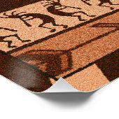 デザートサンサボッツココペリサウスウエスト ポスター (コーナー)