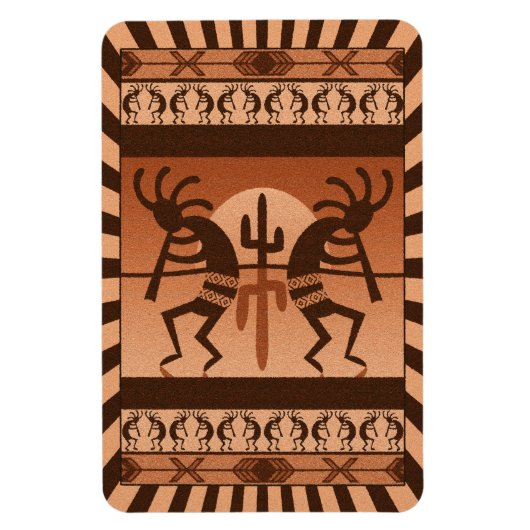 デザートサンサボッツココペリサウスウエスト マグネット (縦)