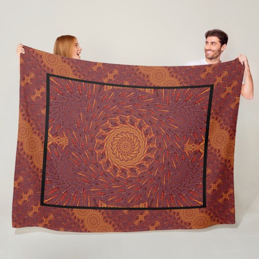 デザートサンシャイン111 フリースブランケット (インサイチュ)