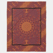 デザートサンシャイン111 フリースブランケット (正面)