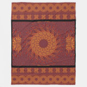 デザートサンシャイン112 フリースブランケット (正面)