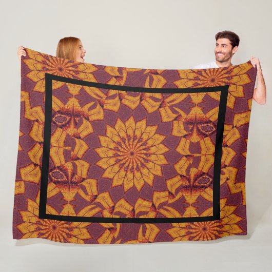 デザートサンシャイン14 フリースブランケット (インサイチュ)