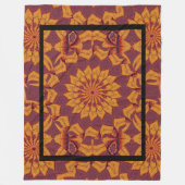 デザートサンシャイン14 フリースブランケット (正面)