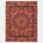 デザートサンシャイン191 フリースブランケット (正面)