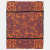 デザートサンシャイン205 フリースブランケット (正面)