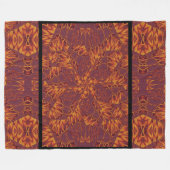 デザートサンシャイン205 フリースブランケット (正面(横))