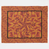 デザートサンシャイン228 フリースブランケット (正面(横))