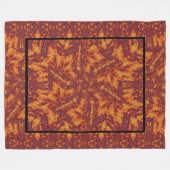 デザートサンシャイン242 フリースブランケット (正面(横))