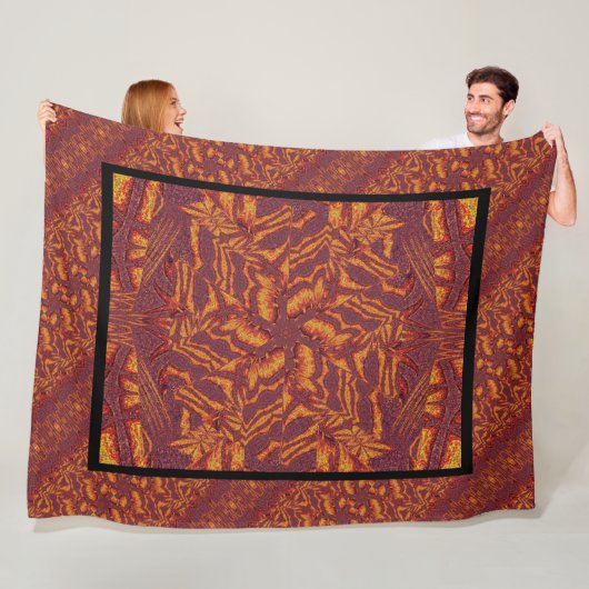 デザートサンシャイン262 フリースブランケット (インサイチュ)