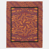 デザートサンシャイン262 フリースブランケット (正面)