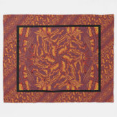 デザートサンシャイン262 フリースブランケット (正面(横))