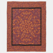 デザートサンシャイン270 フリースブランケット (正面)