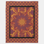 デザートサンシャイン281 フリースブランケット (正面)