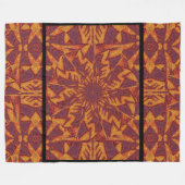 デザートサンシャイン282 フリースブランケット (正面(横))