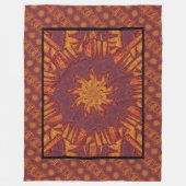 デザートサンシャイン284 フリースブランケット (正面)