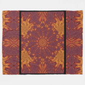 デザートサンシャイン285 フリースブランケット (正面(横))