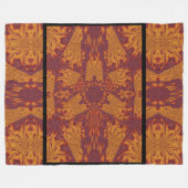 デザートサンシャイン287 フリースブランケット (正面(横))