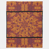 デザートサンシャイン291 フリースブランケット (正面)