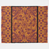 デザートサンシャイン293 フリースブランケット (正面(横))