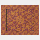 デザートサンシャイン294 フリースブランケット (正面(横))