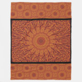 デザートサンシャイン296 フリースブランケット (正面)