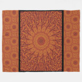 デザートサンシャイン296 フリースブランケット (正面(横))