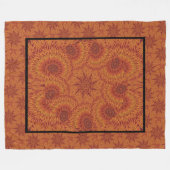 デザートサンシャイン297 フリースブランケット (正面(横))