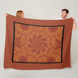 デザートサンシャイン298 フリースブランケット