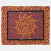 デザートサンシャイン31 フリースブランケット (正面(横))