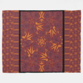 デザートサンシャイン35 フリースブランケット (正面(横))