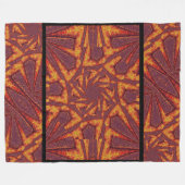 デザートサンシャイン49 フリースブランケット (正面(横))