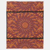 デザートサンシャイン85 フリースブランケット (正面)