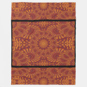 デザートサンシャイン90 フリースブランケット (正面)