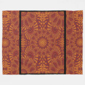 デザートサンシャイン90 フリースブランケット (正面(横))