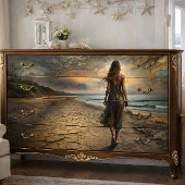 デザートサンズ&海の神秘的な旅のデコページ 薄葉紙