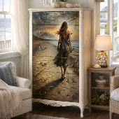 デザートサンズ&海の神秘的な旅のデコページ 薄葉紙