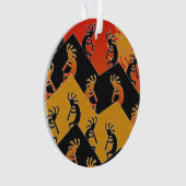 デザートサンセットココペリサウスウエストクリスマスクリスマス オーナメント (正面)