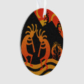 デザートサンセットココペリ南西クリスマスツリー オーナメント (正面)